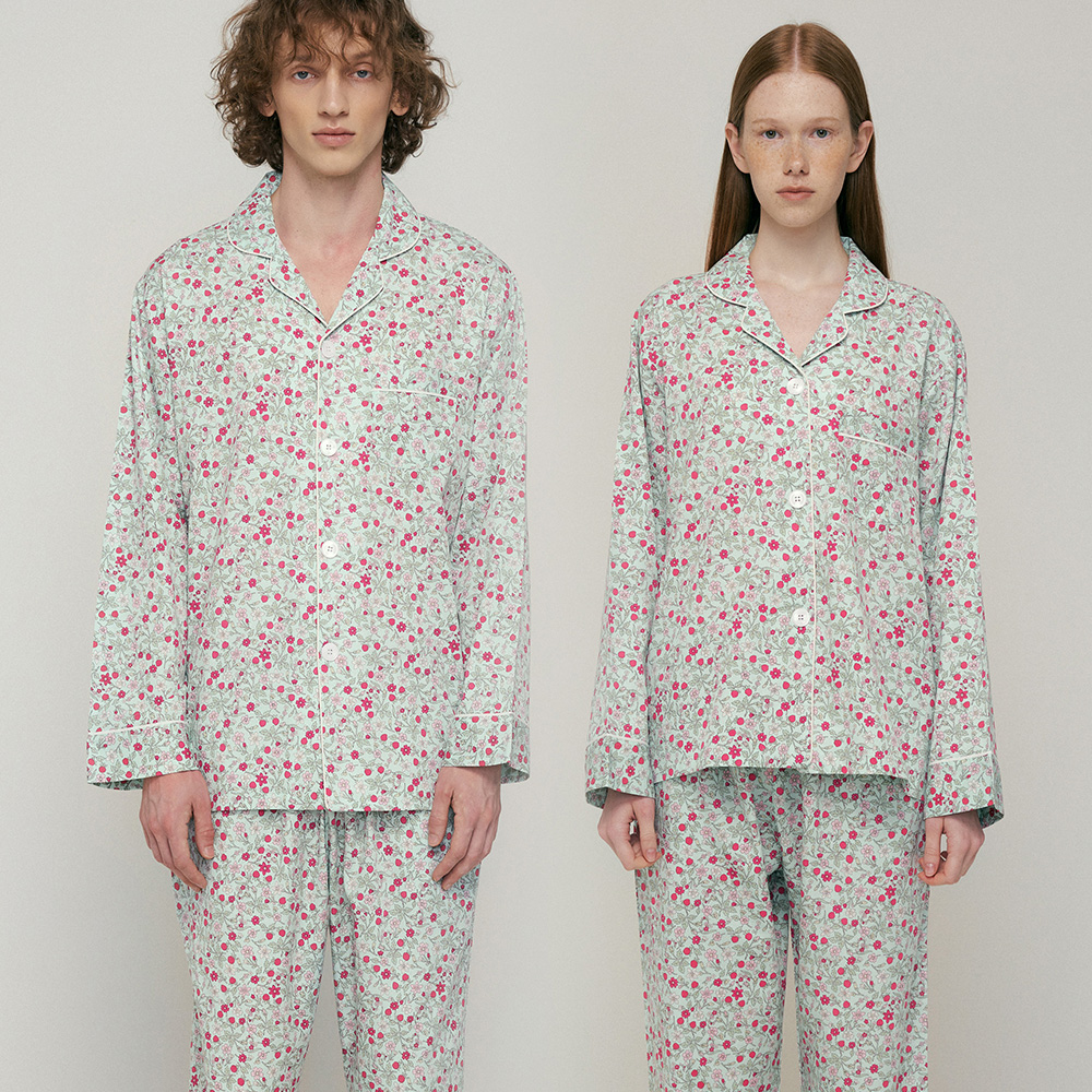 [모달] (couple) Mint Pajama Set