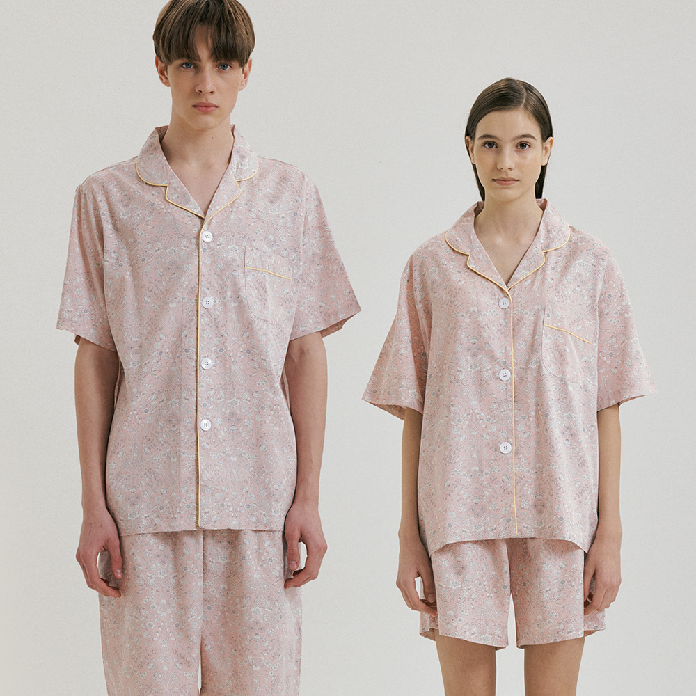 [MODAL] (couple) Sea Salt Short Pajama Set