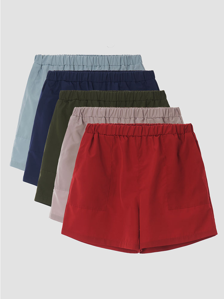 Travel Solid Pajama Shorts (5 options)