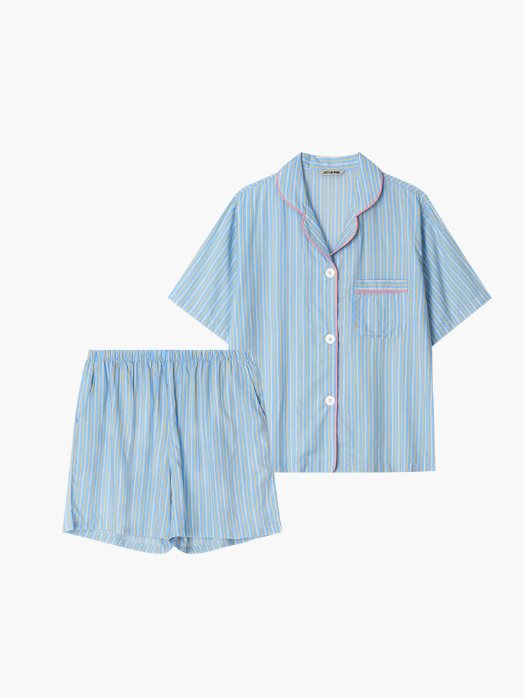 ◆JO'S LOUNGE◆ Modal w Marshmallow Short Pajama Set Marshma MODAL] (m) Marshmallow Short Pajama Set - JO'S LOUNGE