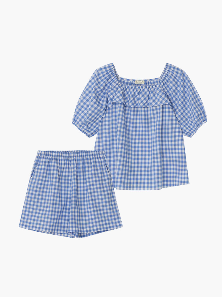◆JO'S LOUNGE◆ w Seoul Short Lounge Twopiece JC04S113 w) Seoul Short Lounge Two-piece - JO'S LOUNGE