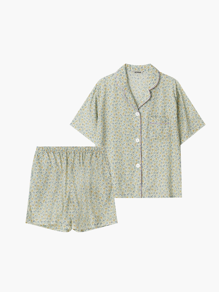 ◆JO'S LOUNGE◆ Modal100w English Short Pajama Set JL02S153 MODAL100] (w) English Short Pajama Set - JO'S LOUNGE