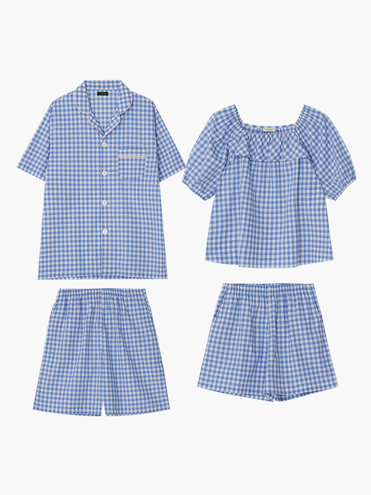 ◆JO'S LOUNGE◆ couple Seoul Pajama Set SELPJC couple) Seoul Pajama Set - JO'S LOUNGE