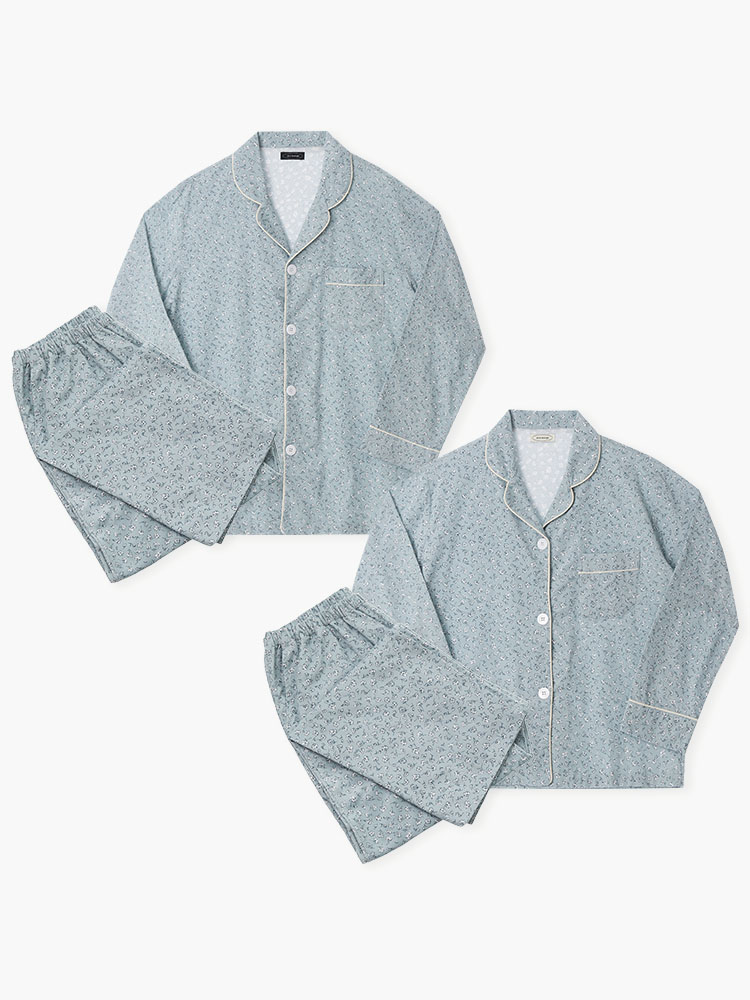 ◆JO'S LOUNGE◆ couple Dublin Pajama Set DBLNC couple) Dublin Pajama Set - JO'S LOUNGE