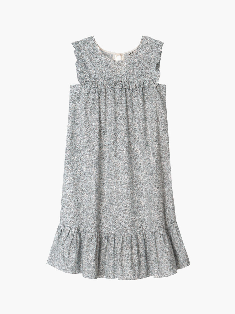 w) Elevenses Tea Sleeveless One-piece - JO'S LOUNGE