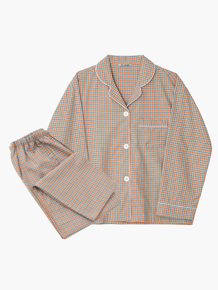 w) Mandarin Pajama Set - JO'S LOUNGE