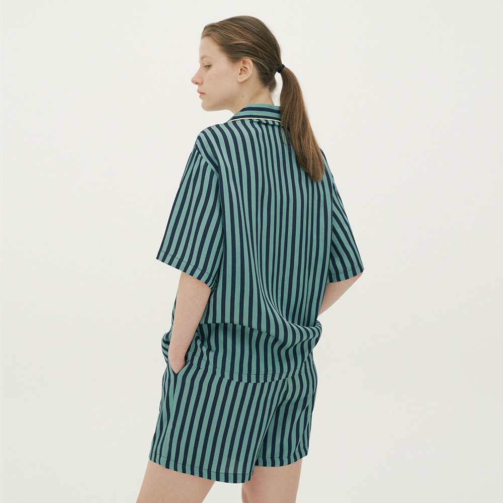 ◆JO'S LOUNGE◆ Ingyeon w Apple Mint Pajama Set 1441295 인견] (w) Apple Mint Pajama Set - JO'S LOUNGE