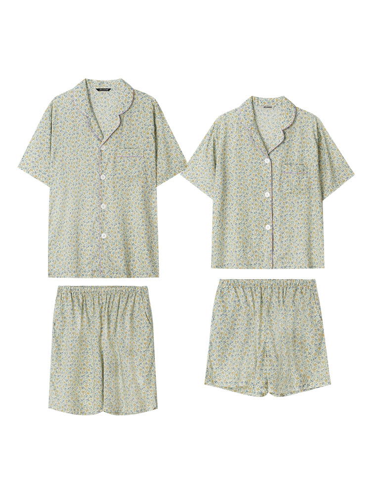 ◆JO'S LOUNGE◆ Modal Couple Nest Short Pajama Set Nestsc MODAL] (couple) Nest Short Pajama Set - JO'S LOUNGE