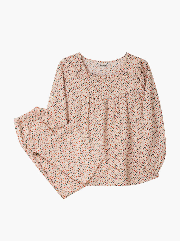 ◆JO'S LOUNGE◆ Modal w Gem Lounge Twopiece JC03S183 MODAL] (w) Gem Lounge Two-piece - JO'S LOUNGE