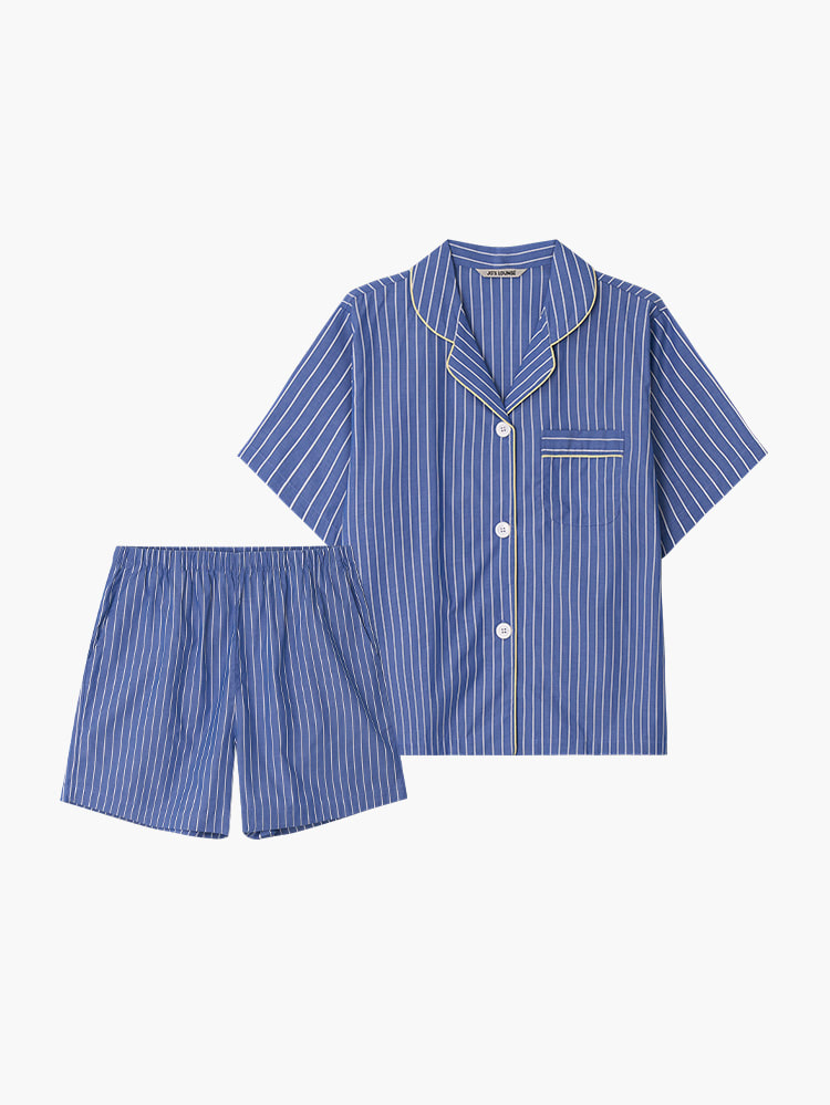 ◆JO'S LOUNGE◆ w Voyage Short Pajama Set Voyagesw w) Voyage Short Pajama Set - JO'S LOUNGE