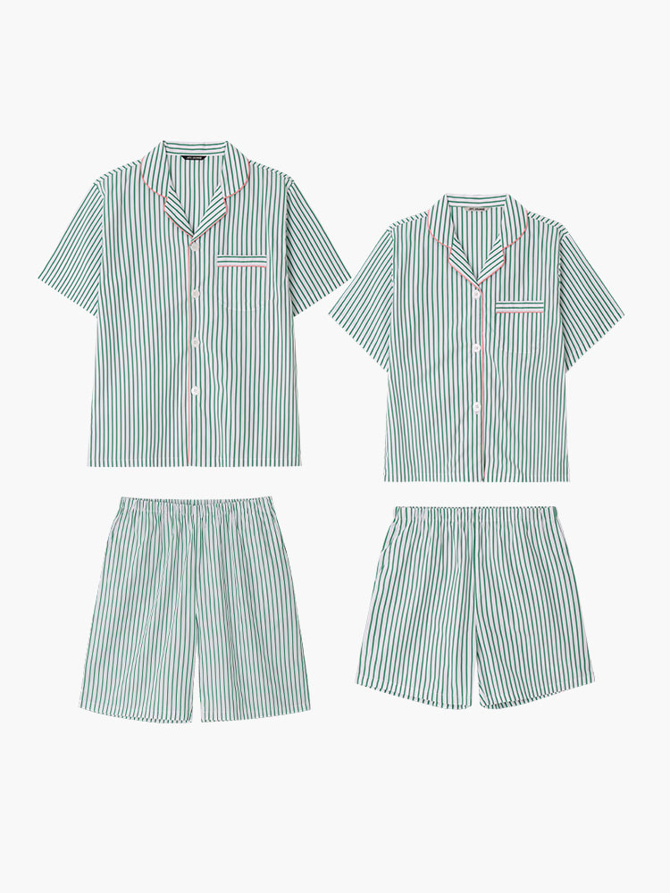 ◆JO'S LOUNGE◆ w Green Tea Pajama Set Greenteaw w) Green Tea Pajama Set - JO'S LOUNGE