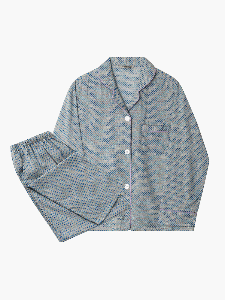 ◆JO'S LOUNGE◆ w Paradise 34 Sleeve Lounge Shirt JC06S151 NEW - JO'S LOUNGE