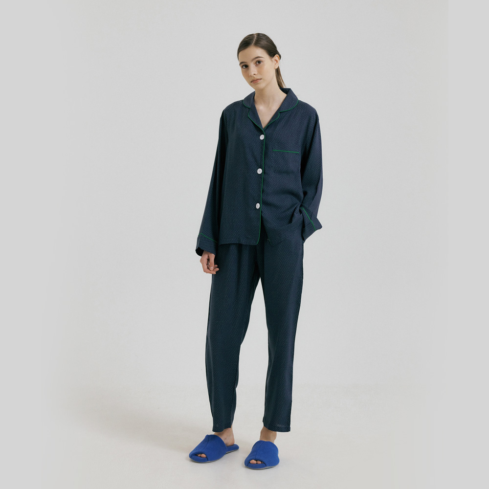 MODAL100] (w) Evergreen Pajama Set - JO'S LOUNGE