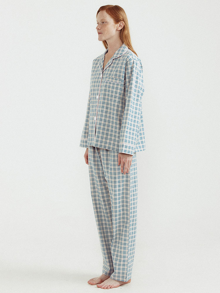 ◆JO'S LOUNGE◆ w Nottingham Pajama Set JC01S179 w) Nottingham Pajama Set - JO'S LOUNGE