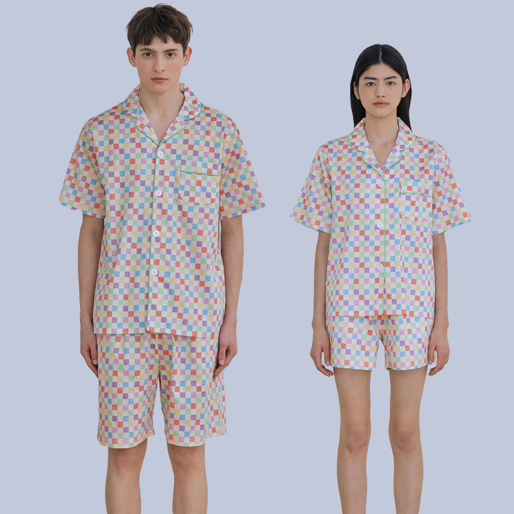 [모달] (couple) Marshmallow Short Pajama Set