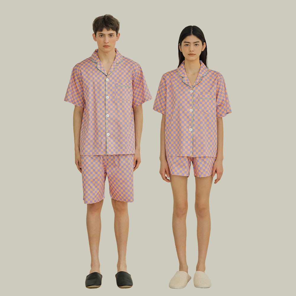 [모달] (couple) Jellybean Short Pajama Set