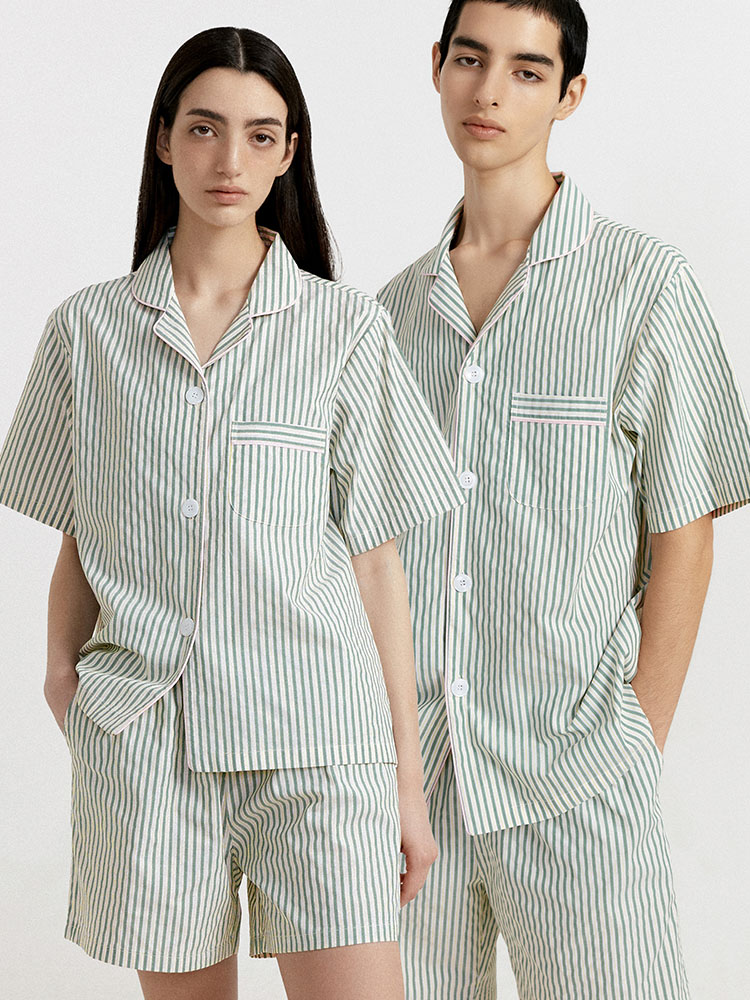 (couple) Paradise Short Pajama Set