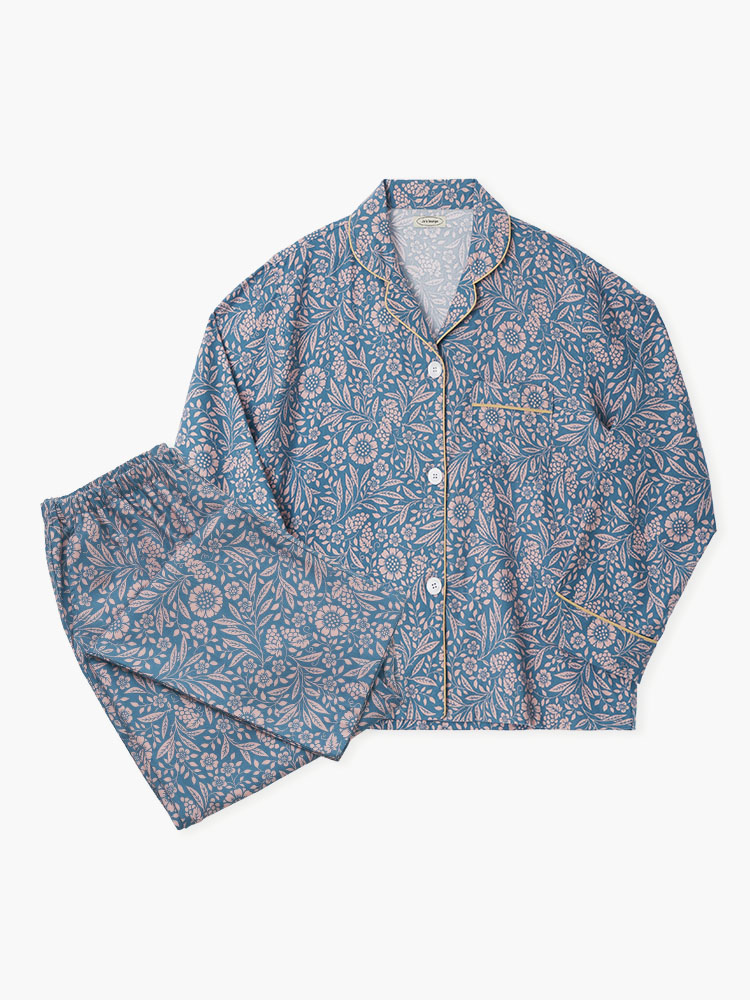 ◆JO'S LOUNGE◆ Warm Modal w Millefeuille Lounge Shirt MFEUL e13478ebb5bbaf7756b901d3318aa8