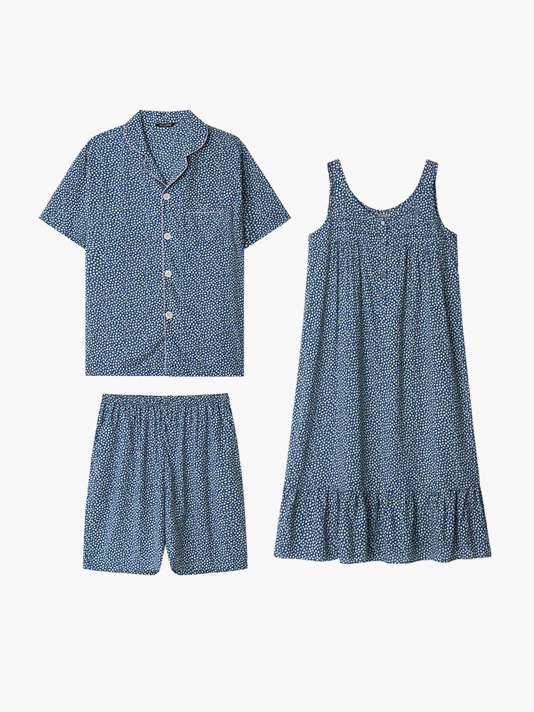 ◆JO'S LOUNGE◆ Modal100w English Sleeveless Twopiece JC04S1 SETS - JO'S LOUNGE