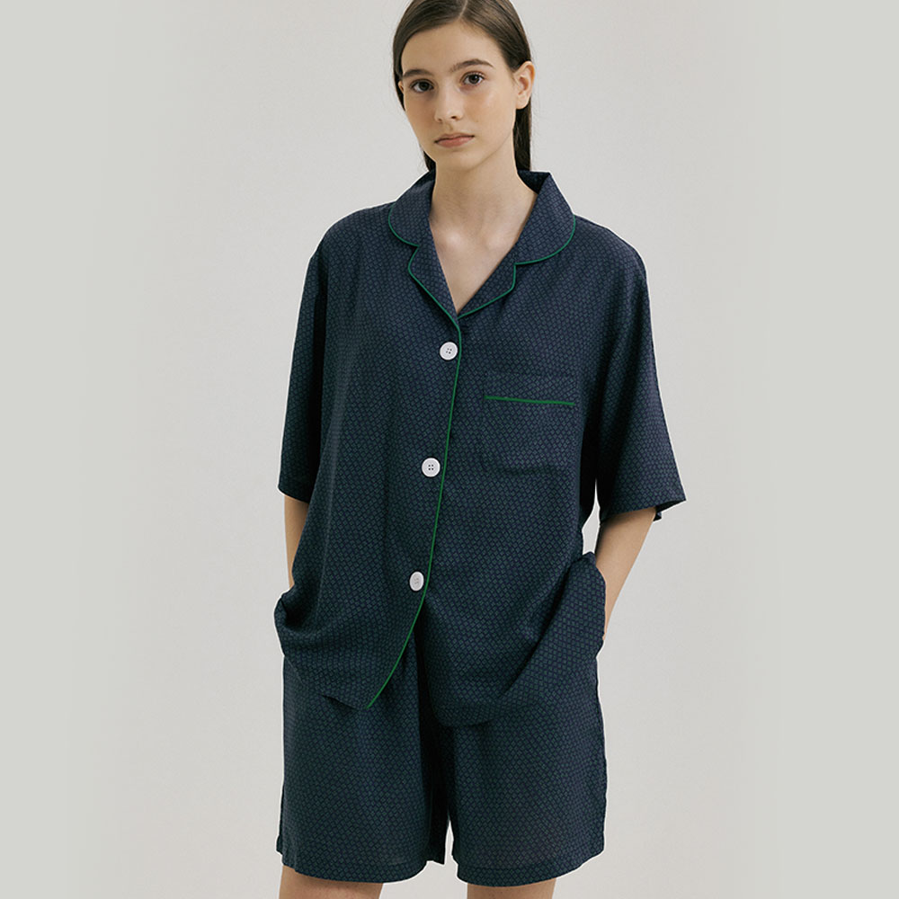 MODAL100] (w) Evergreen Pajama Set - JO'S LOUNGE
