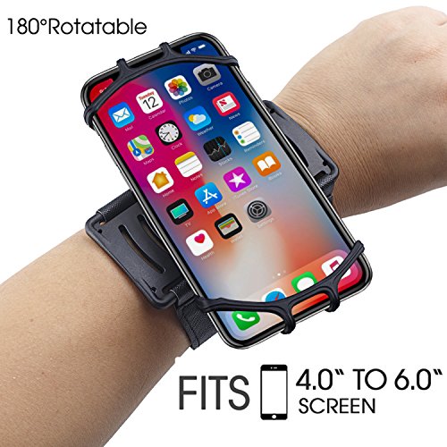 Sports running armband 180° rotatable for iphone x/8 Plus/7/7plus Galaxy S8  S6/S6 Edge and All Smar
