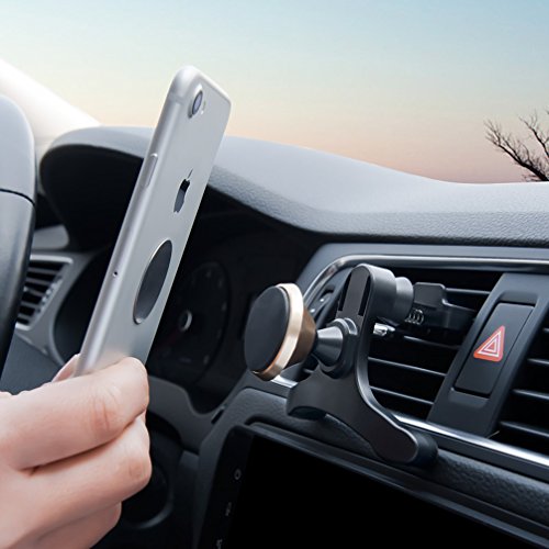 Magnetic Car Phone Holder for Air Vent MTWhirldy   Universal Smartphone Car Air Vent Mount Cradle Co