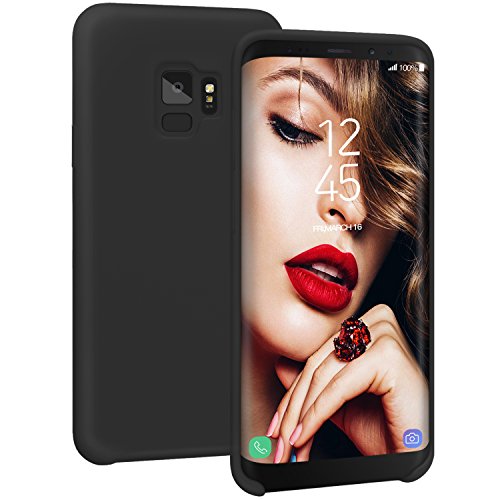Galaxy S9 Case  JASBON Soft Liquid Silicone Phone Case Ultra Thin Scratch Resistant Protective Cover