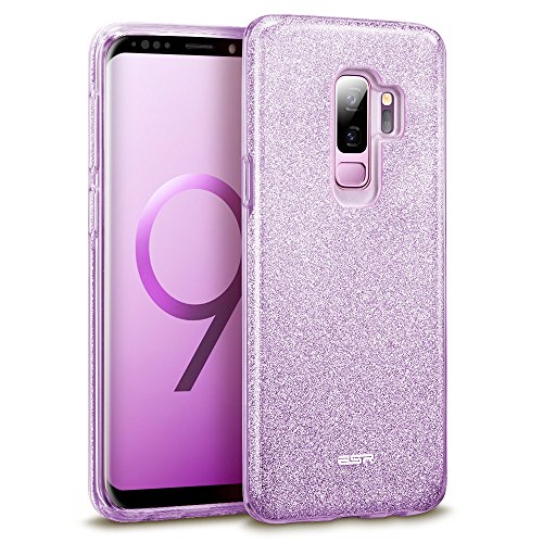 ESR Samsung Galaxy S9 Plus Case  Glitter Sparkle Bling Case Protective Cover [Three Layer] [Supports