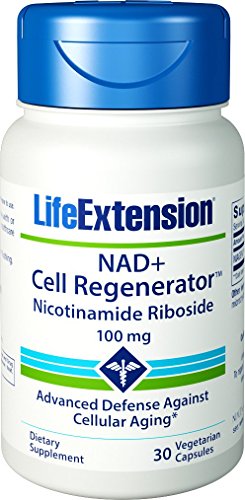 Life Extension NAD Cell Regenerator Nicotinamide Riboside 100 Milligrams  30 Vegetarian Capsules