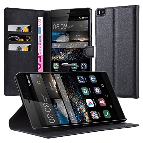 Cadorabo - Book Style Wallet Design for Huawei P8 MAX with 2 Card Slots and Stand Function - Etui Ca