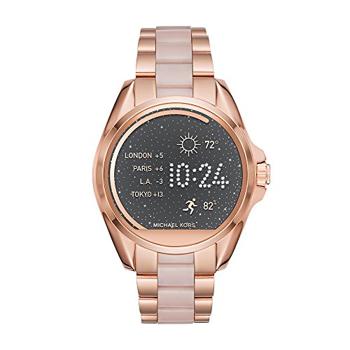 Michael Kors Access  Womens Smartwatch  Bradshaw Rose Gold-Tone and Blush Stainless Steel  MKT5013