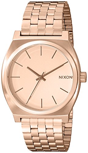 Nixon A045897 Time Teller A045. 100m Water Resistant Women’s Watch (37mm Band. Stainless Steel Watch