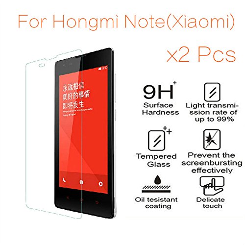 iDoood 9H 2.5D 3mm Xiaomi Tempered Glass Film Screen Protector For Hongmi Note(2pcs)