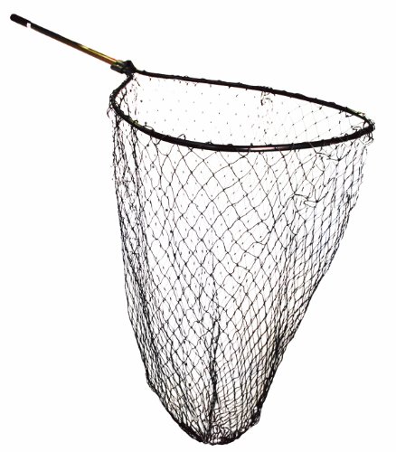 Frabill Power Catch Landing Net with 32x41-Inch Teardrop and 72-Inch Slide Handle  60-Inch Depth