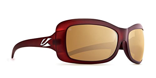 Kaenon Womens Georgia Polarized Sunglasses  Gold Coast / Brown 12