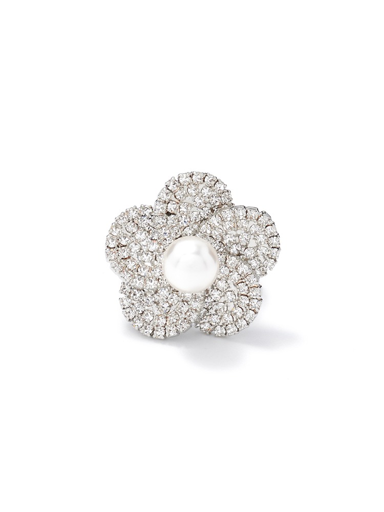 Daisy Pearl Ring(2colors)