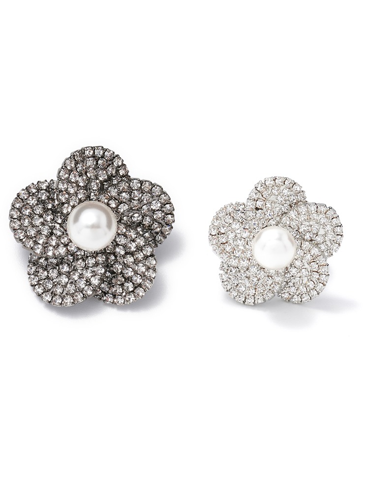 Daisy Pearl Brooch(2size/2colors)