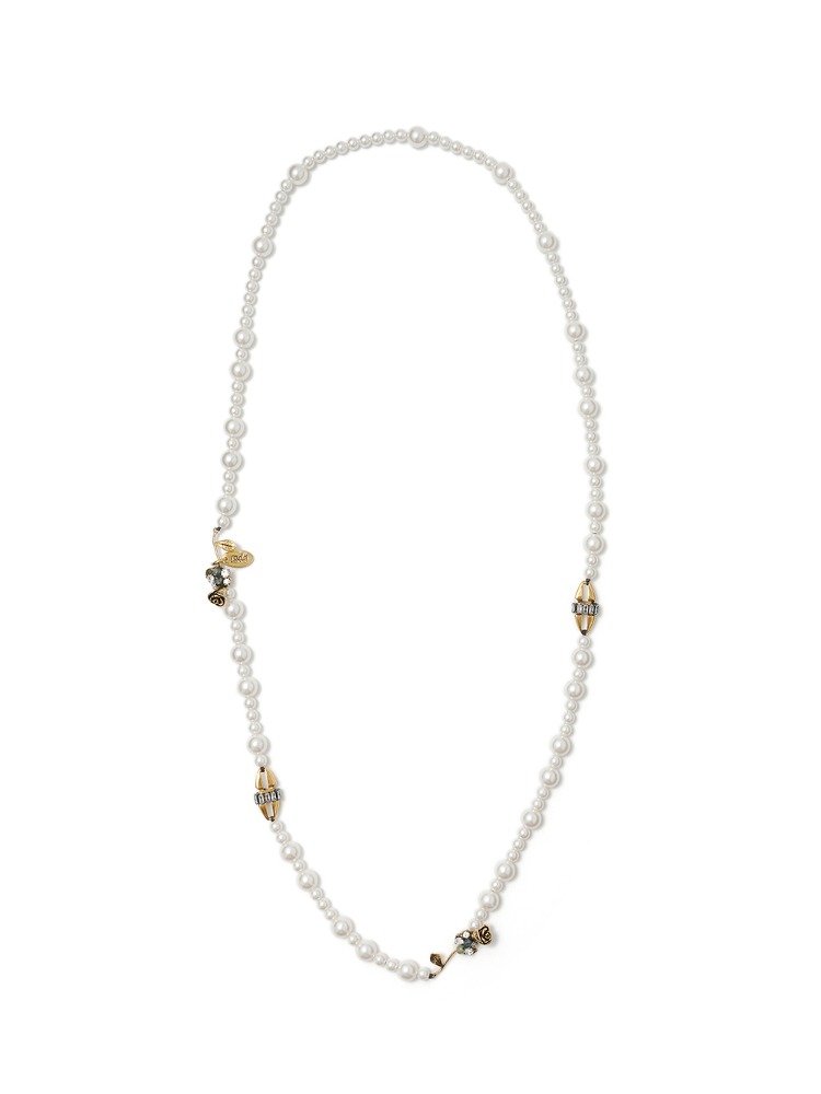 ROSE LONG PEARL NECKLACE