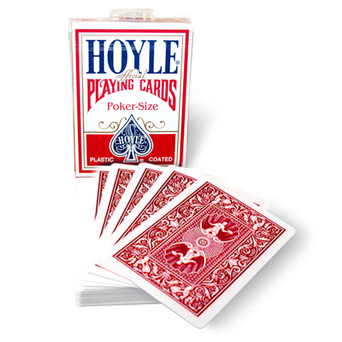 호일포커덱-레드(Cards Hoyle Poker deck (red) USPCC)