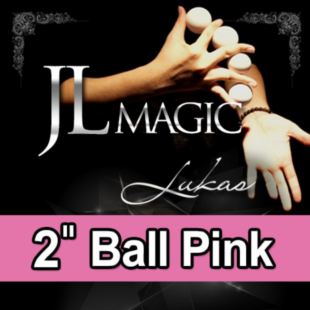 JL루카스볼2인치_핑크색볼1개(JL Lukas Balls 2&#039; Ball Only_Pink) - 마술도구 마술용품