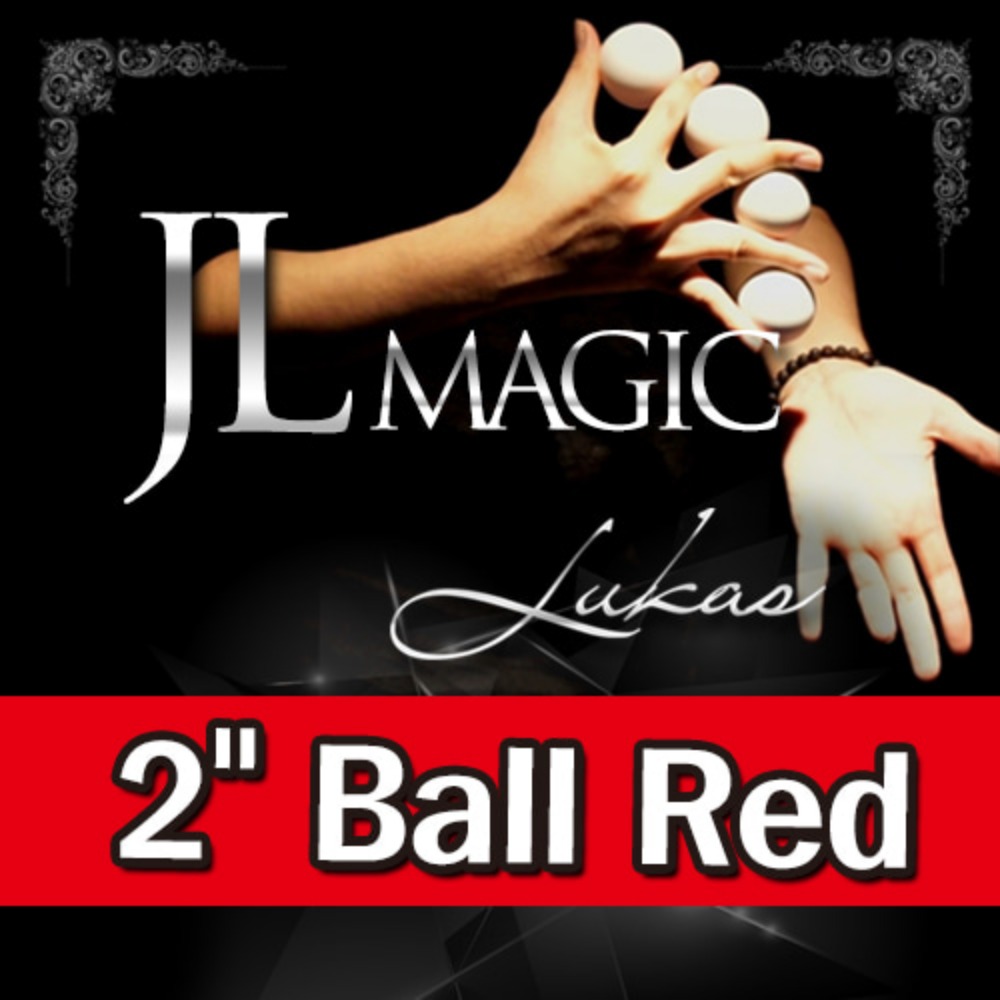 JL루카스볼2인치_빨강색볼1개(JL Lukas Balls 2&#039; Ball Only_Red)
