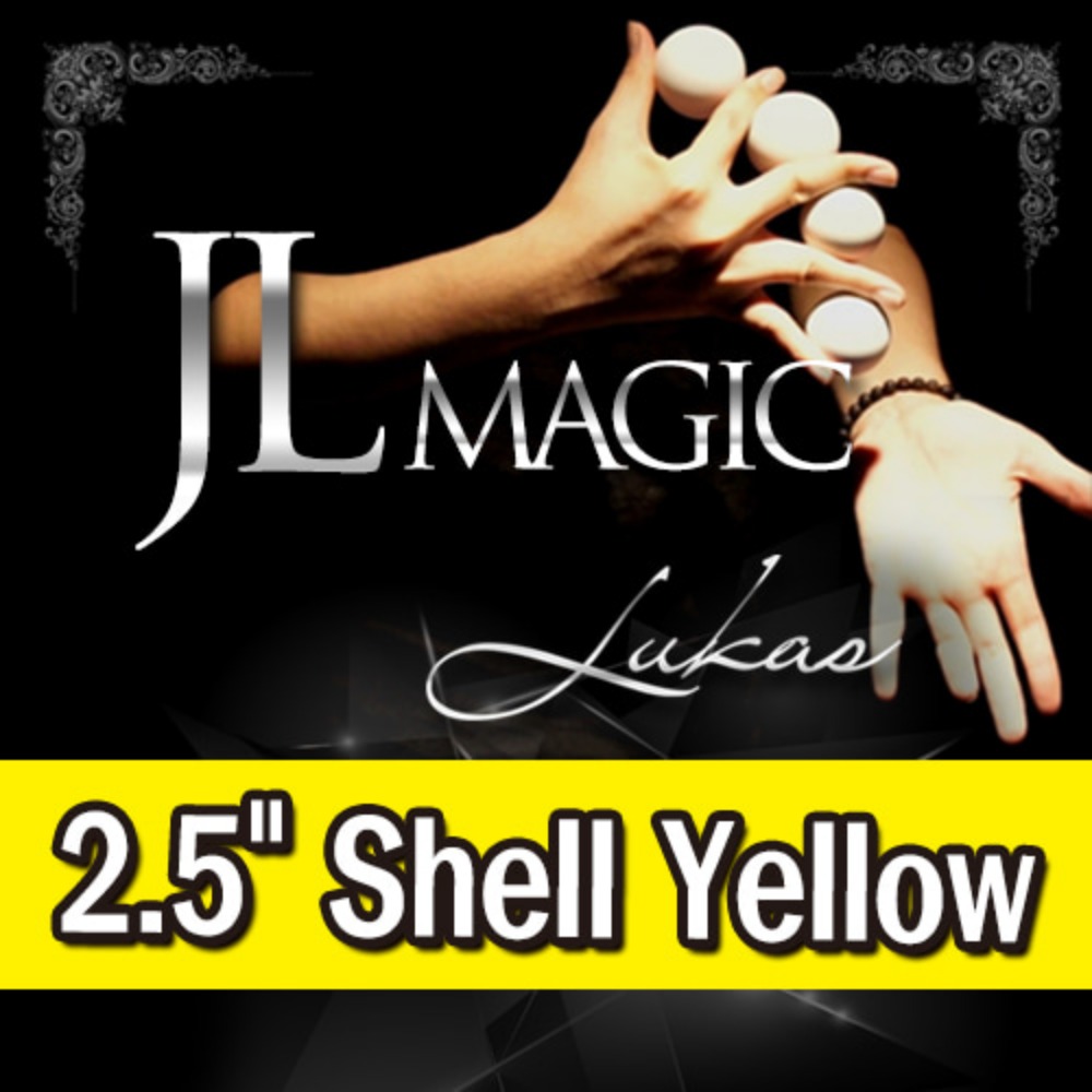 JL루카스볼2.5인치_노랑색쉘1개(JL Lukas Balls 2.5&#039; Shell Only_Yellow)