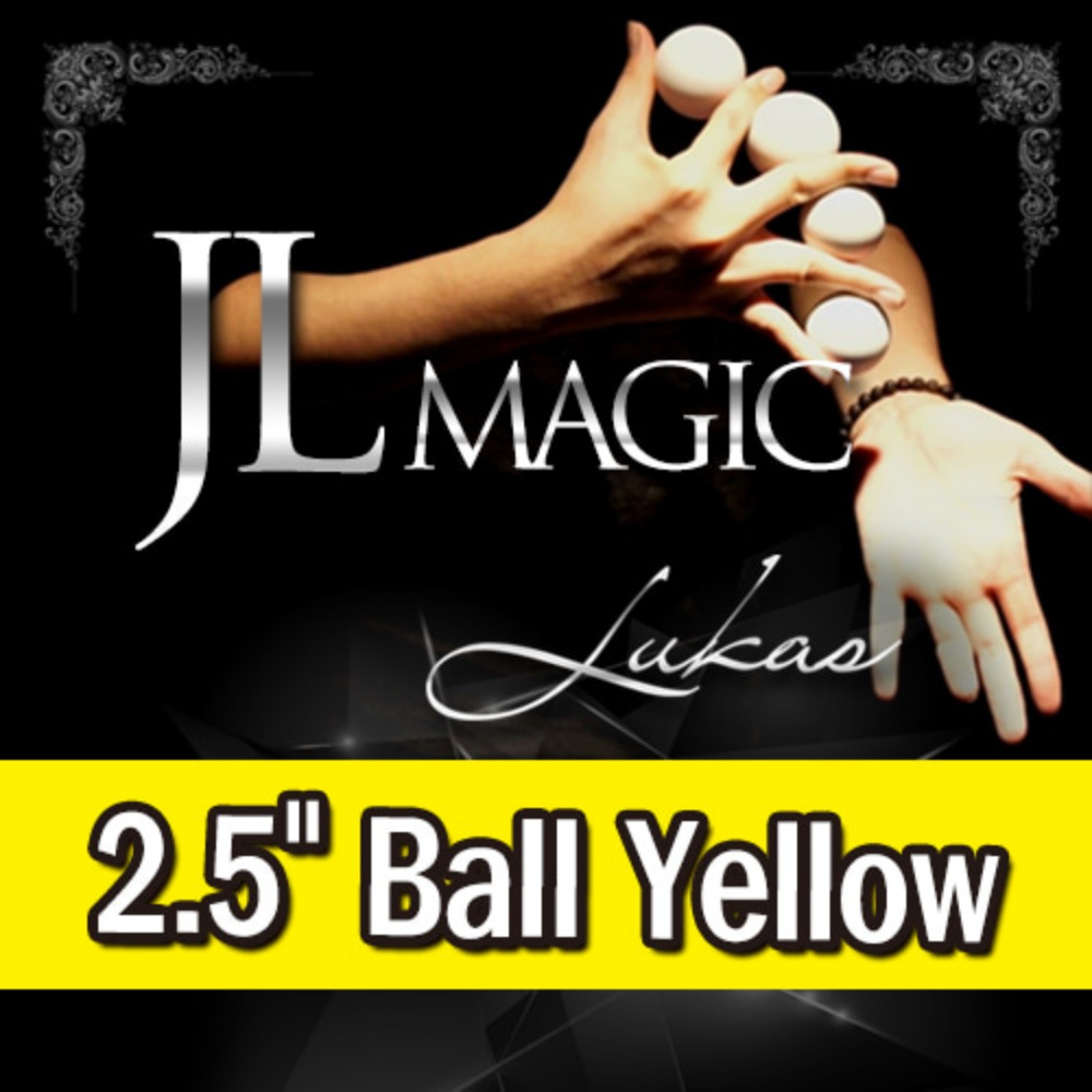 JL루카스볼2.5인치_노랑색볼1개(JL Lukas Balls 2.5&#039; Ball Only_Yellow)