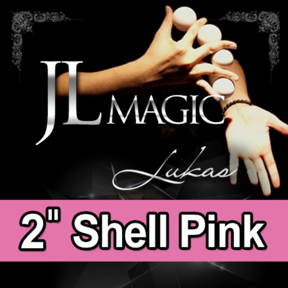 JL루카스볼2인치_핑크색쉘1개(JL Lukas Balls 2&#039; Shell Only_Pink) - 마술도구 마술용품