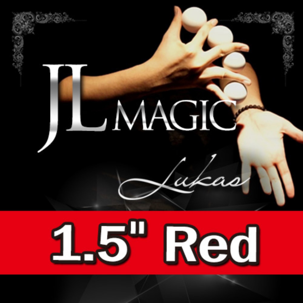 JL루카스볼1.5인치(노멀공3개+트릭공1개)빨강색(JL Lukas Balls 1.5&#039; Red)
