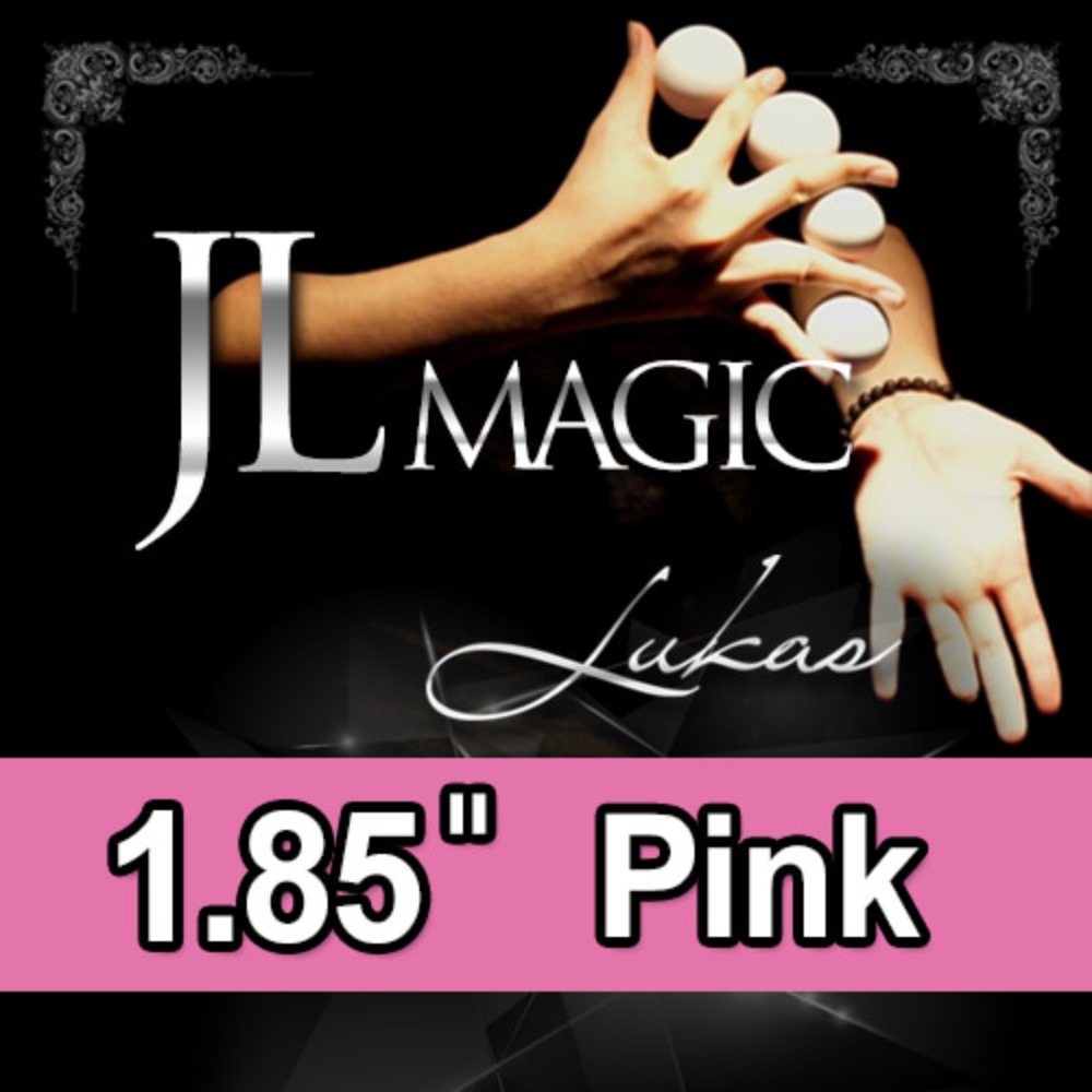 JL루카스볼1.85인치(노멀공3개+트릭공1개)핑크색(JL Lukas Balls 1.85&#039; Pink) - 마술도구 마술용품