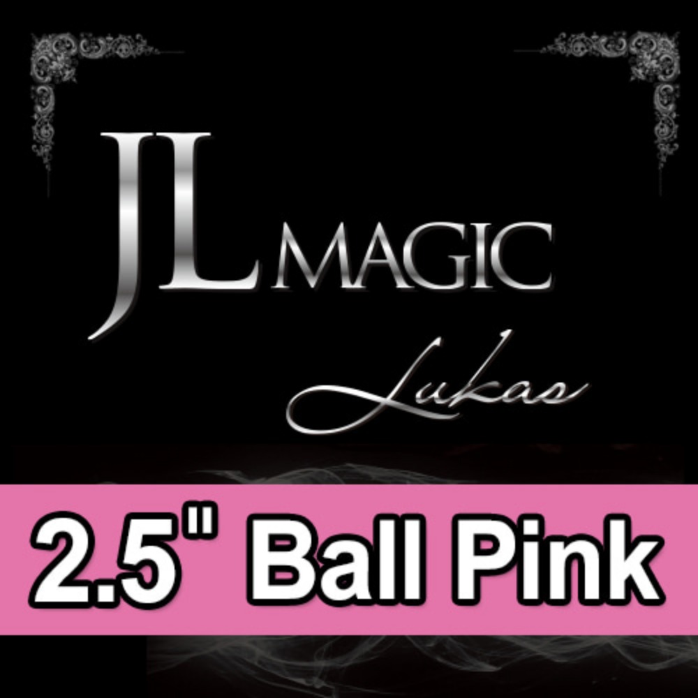 JL루카스볼2.5인치_핑크색볼1개(JL Lukas Balls 2.5&#039; Ball Only_Pink) - 마술도구 마술용품