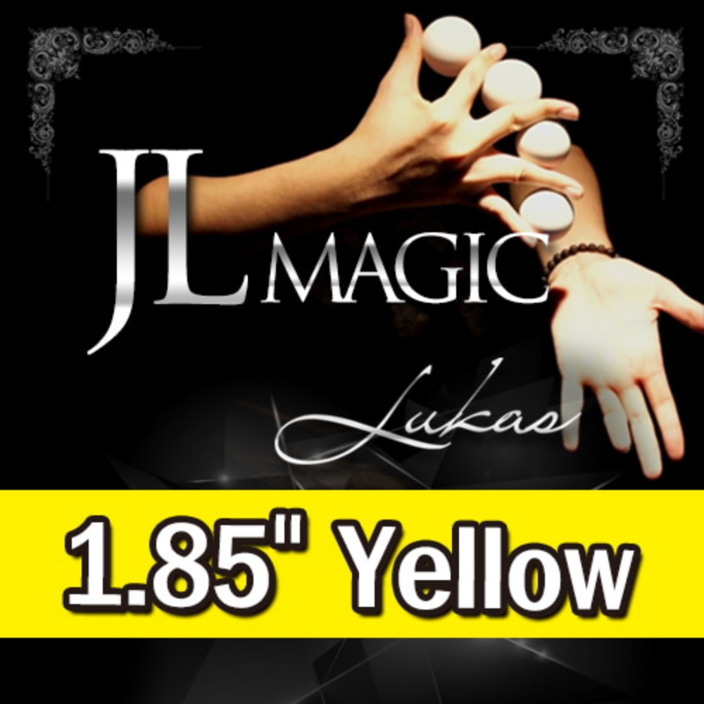JL루카스볼1.85인치(노멀공3개+트릭공1개)노랑색(JL Lukas Balls 1.85&#039; Yellow)