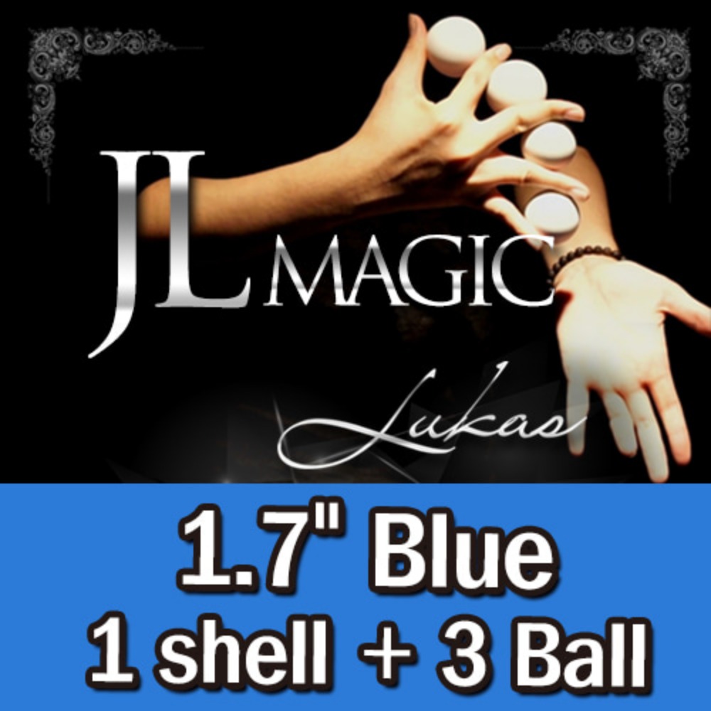 JL루카스볼1.7인치(노멀공3개+트릭공1개)파랑색(JL Lukas Balls 1.7&#039; Blue)