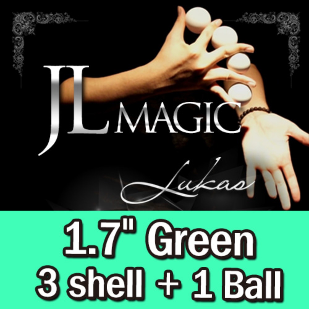 JL루카스볼1.7인치녹색(노멀공1개+트릭공3개)(JL Lukas Balls 1.7&#039; GREEN)